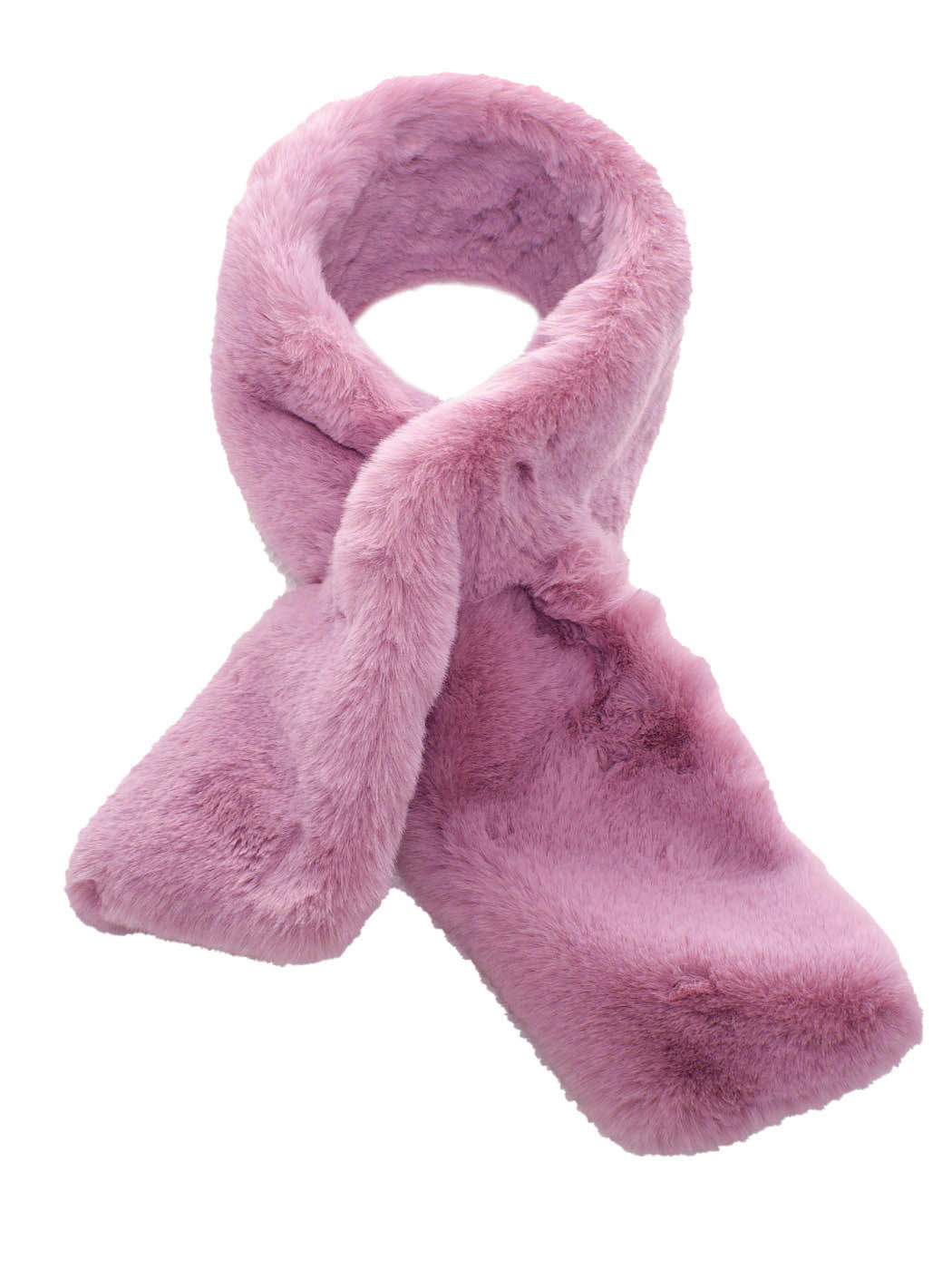 SCIARPINA PELLICCIA CRAVATTINO,100% POLY,T.U., MADE IN PRC